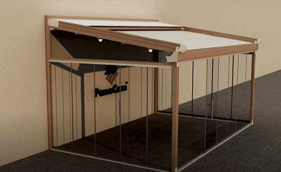 Pergola Sabit ve  Katlanır Yerleşimi