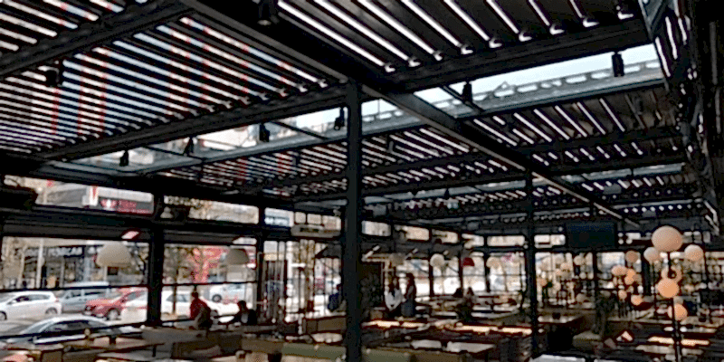 ROLLING ROOF (BIOCLIMATIC/LOUVER) SİSTEMLERİ